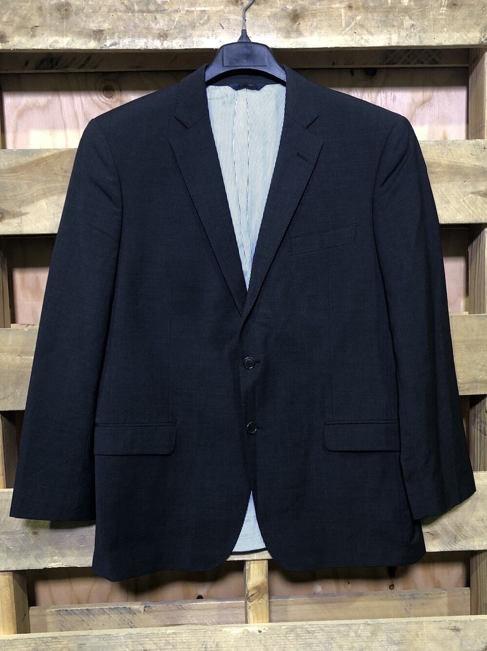 Brooks Brothers Explorer Madison Fit Wool Blend Blazer Grey Sz 44